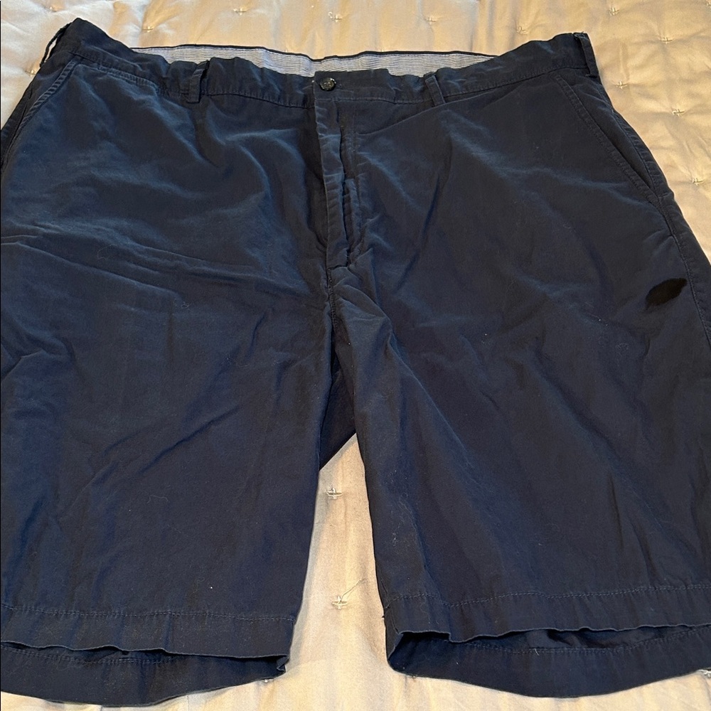 Daniel Cremieux Men's Dark Blue Flat Front Shorts